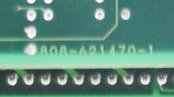 36443 TOKYO ELECTRON PCB, GAS I/F BD 808-621510-1 W/ 881-621473-4